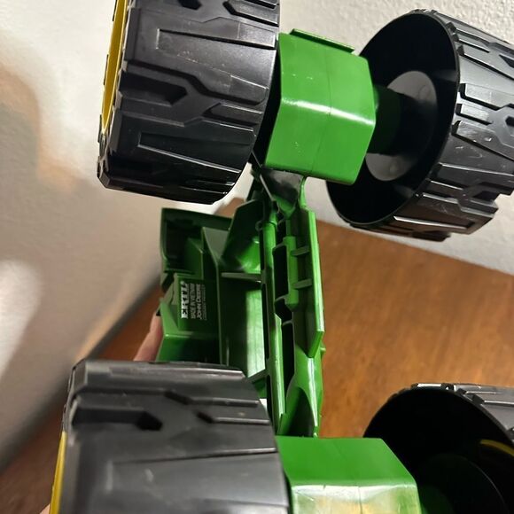 Green and Yellow Monster tracker Truck Toy - Picture 6 of 7